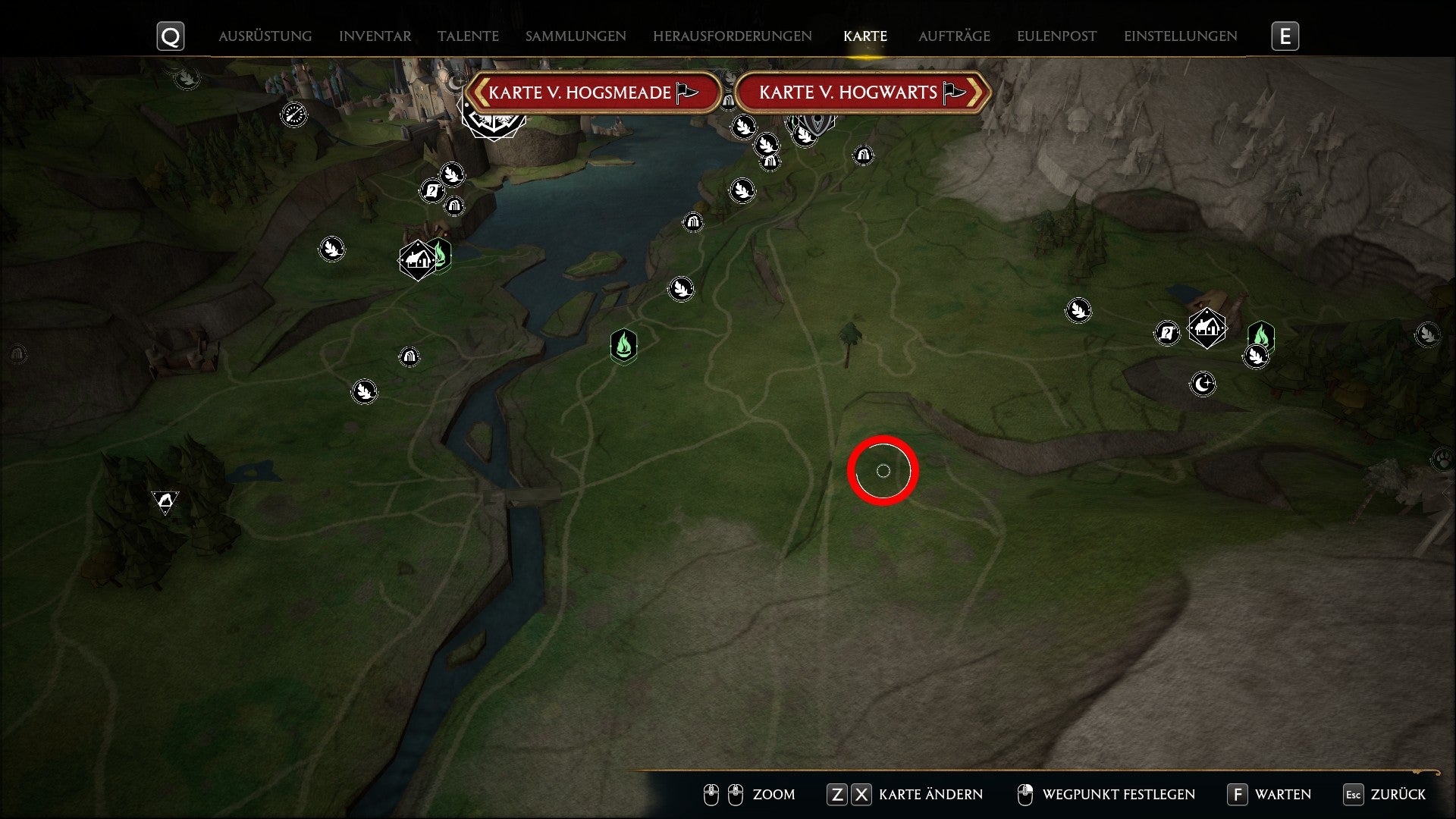 Hogwarts Legacy Orte Alter Magie Alle Fundorte und wie sie funktionieren Eurogamer.de