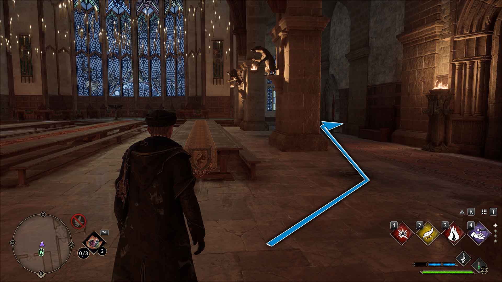 Hogwarts Legacy: Alle Zauberstab Griffe in der großen Halle sammeln | Eurogamer.de