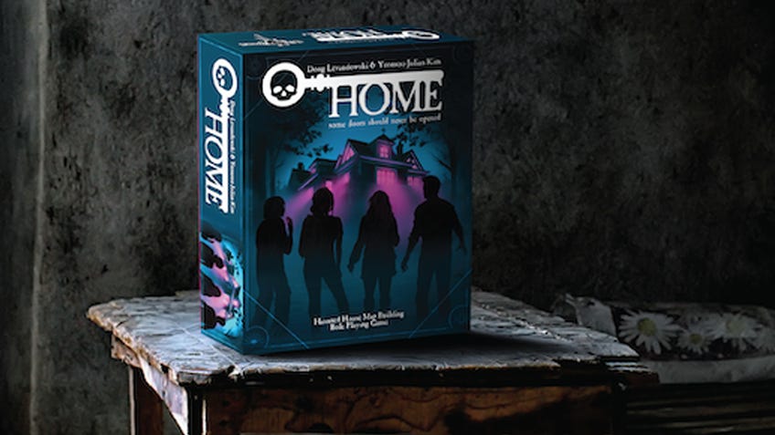 An image of a box for the Home TRPG.