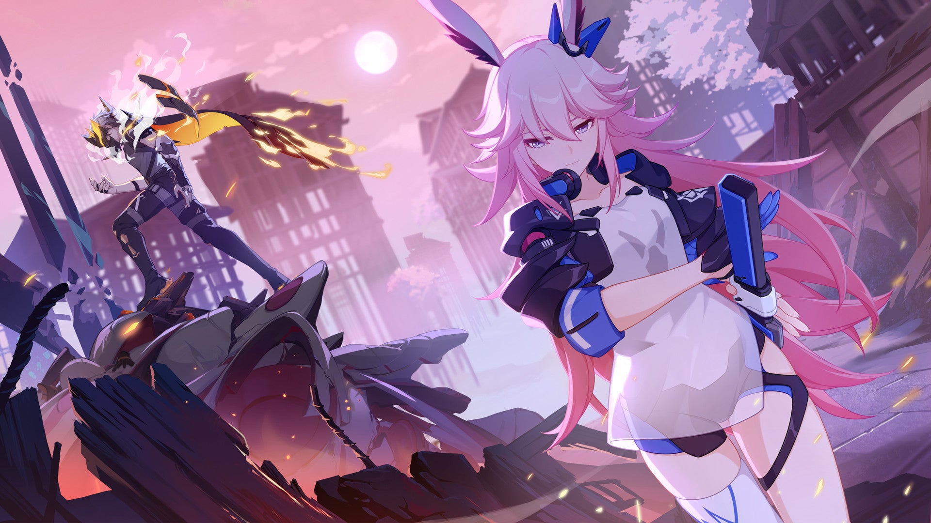 Honkai Impact 3rd Live Wallpapers Feature 13 Flame-Chasers - Siliconera