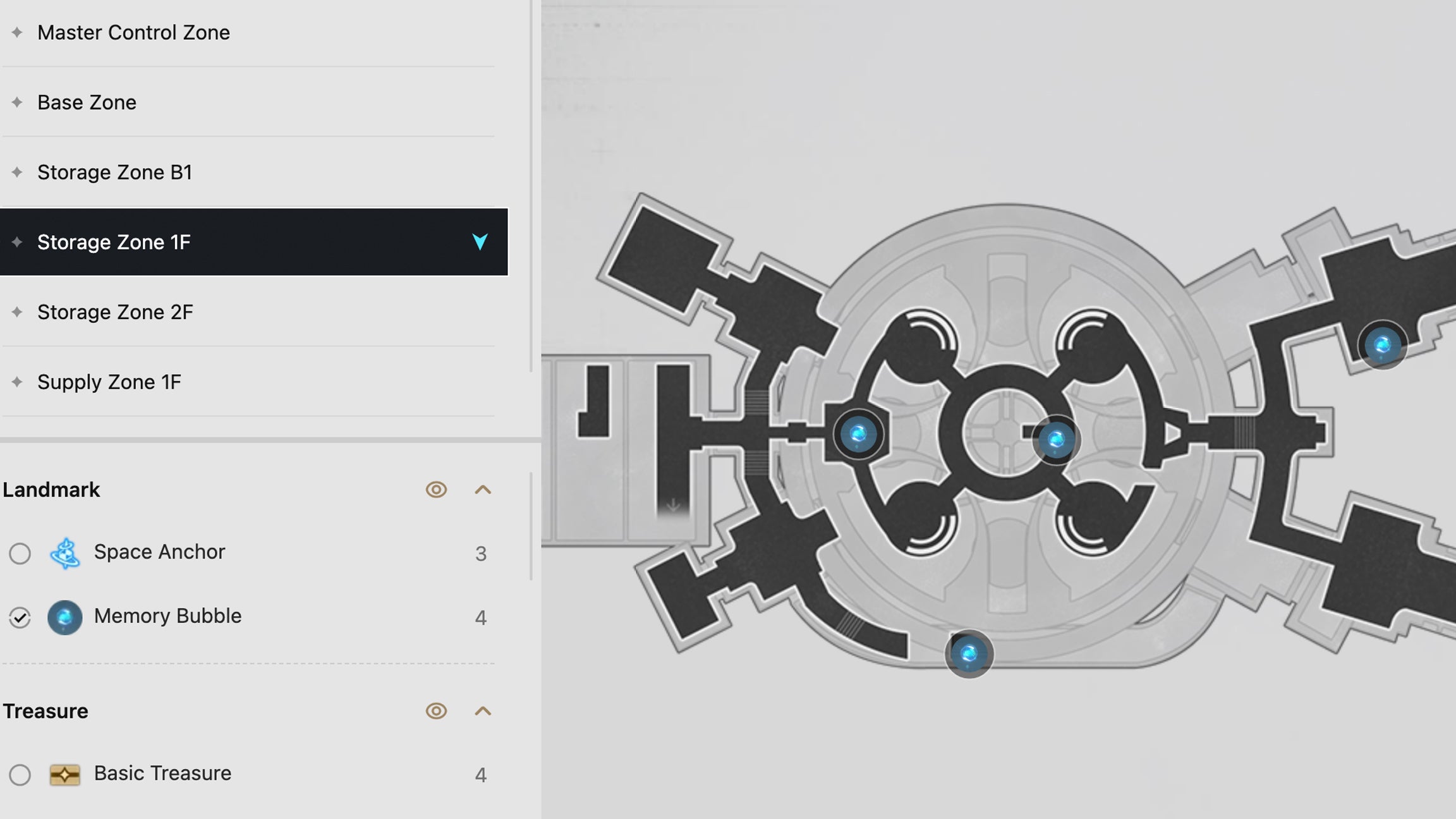 How To Use Memory Bubbles In Honkai Star Rail All Locations VG247   Honkai Star Rail Memory Bubbles Locations Map Storage Zone 1f 