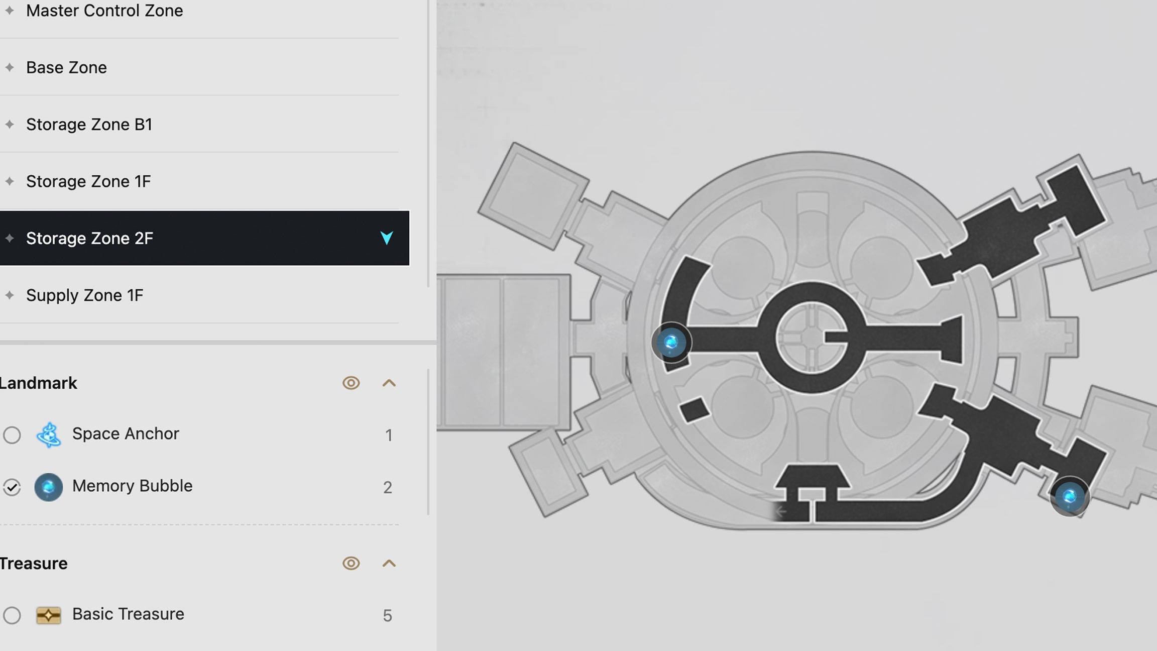 How To Use Memory Bubbles In Honkai Star Rail All Locations VG247   Honkai Star Rail Memory Bubbles Locations Map Storage Zone 2f 