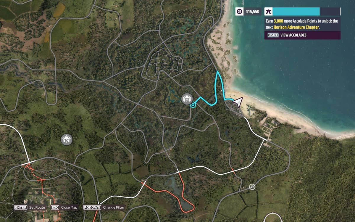 Barn Hunting Map Forza Horizon Map Barn Finds