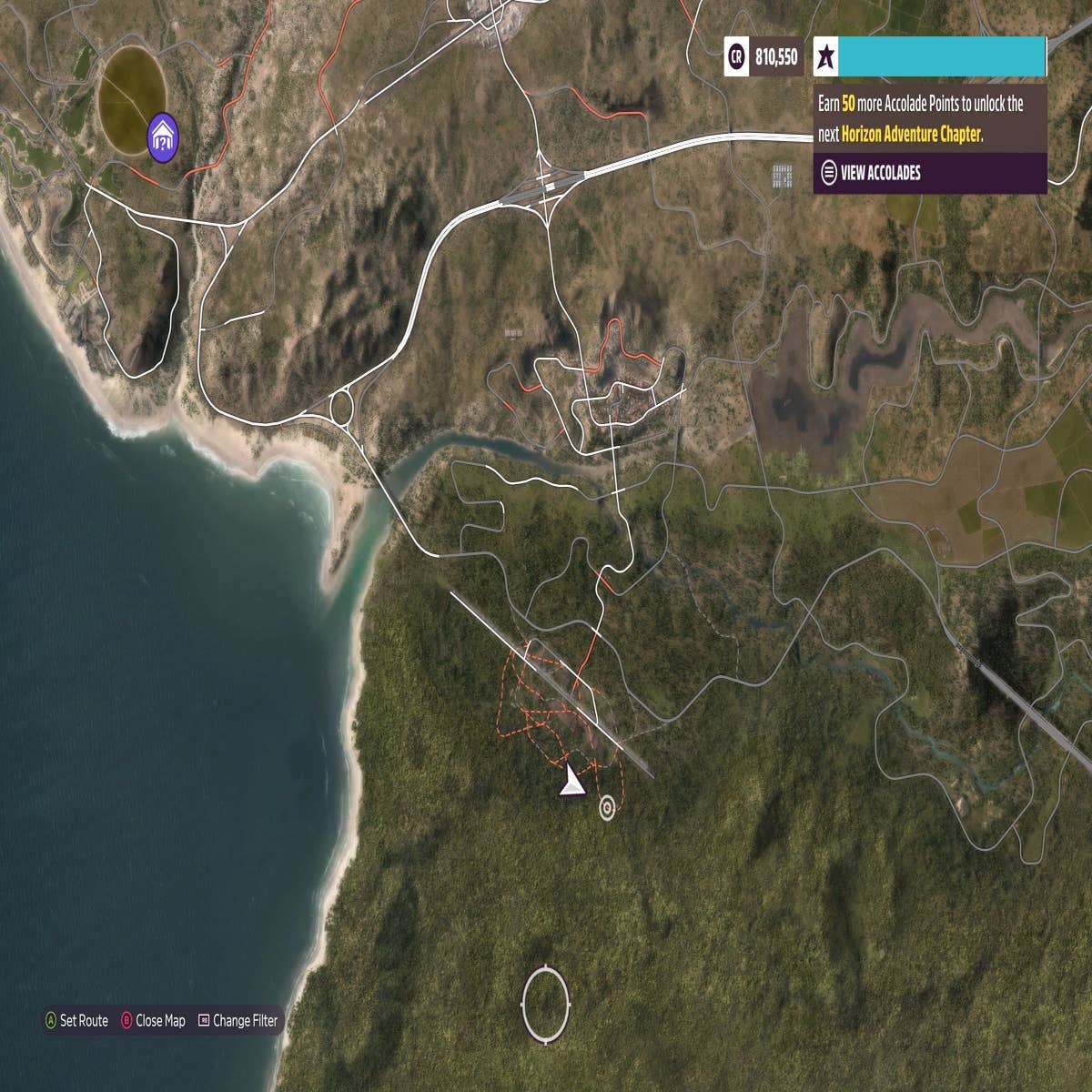Forza Horizon 5 Barn Finds, map for hidden cars