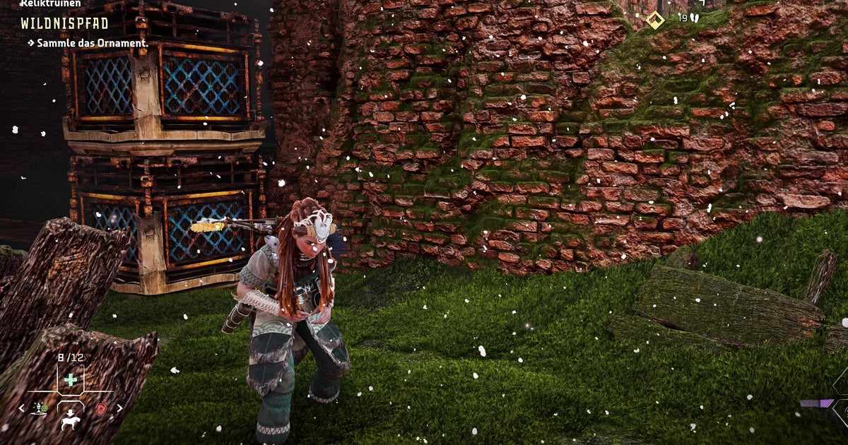 Horizon Forbidden West Relikt Ruinen Ruhelose Wildnis Horizon Forbidden West - Reliktruine Ruhelose Wildnis und Wildnispfad
