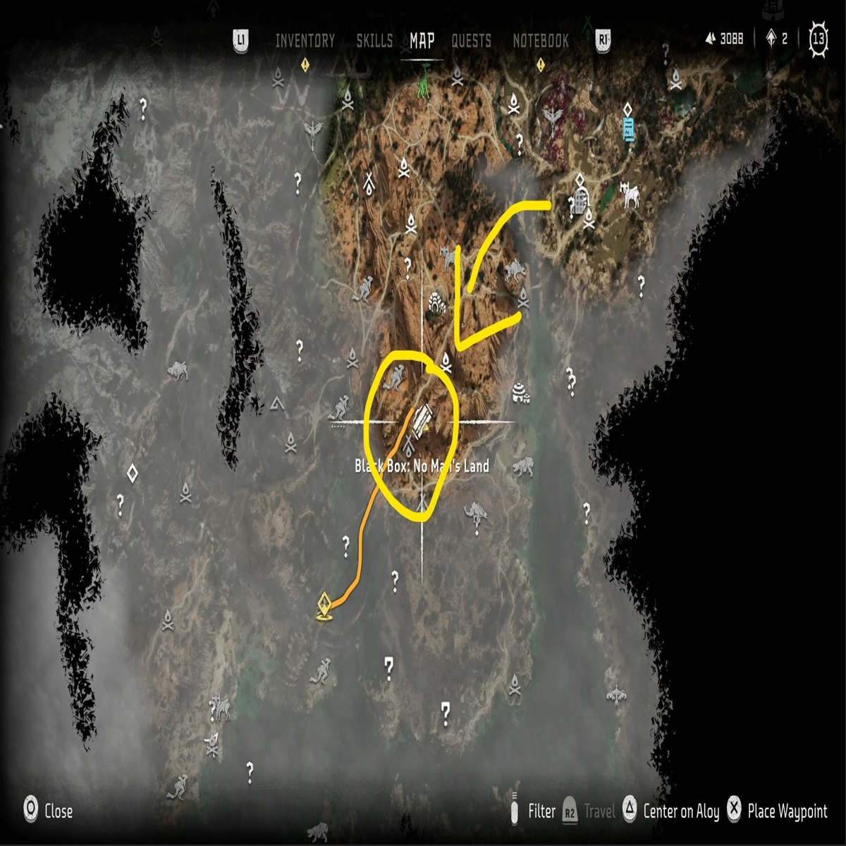 Black Box locations in Horizon Forbidden West - Polygon