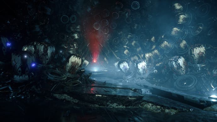 Horizon verboten West Burning Ufer Cesson Theta Stingspawn Eierhöhle verschlossene Tür