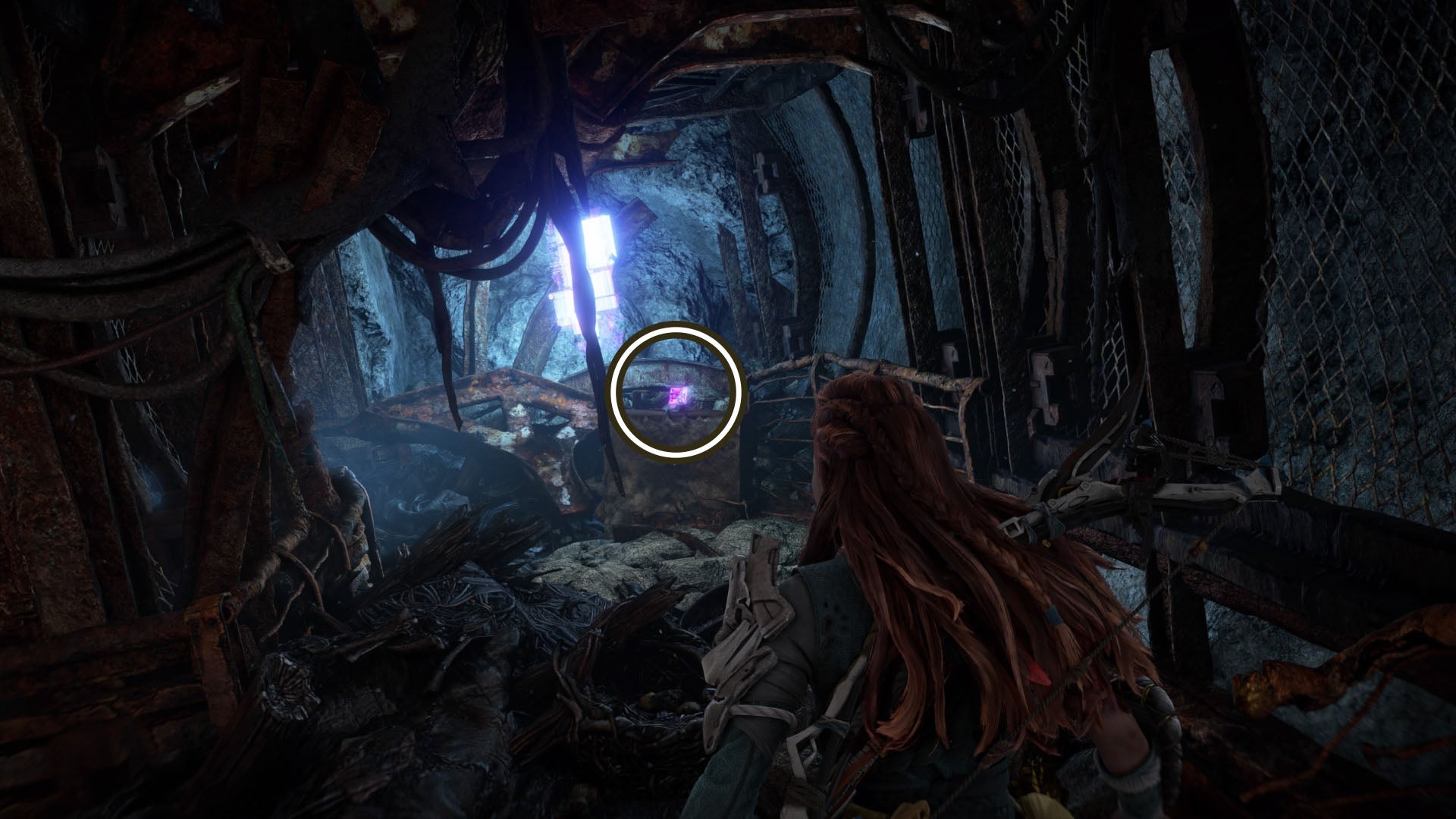 Horizon Forbidden West Burning Shores A Friend In The Dark walkthrough