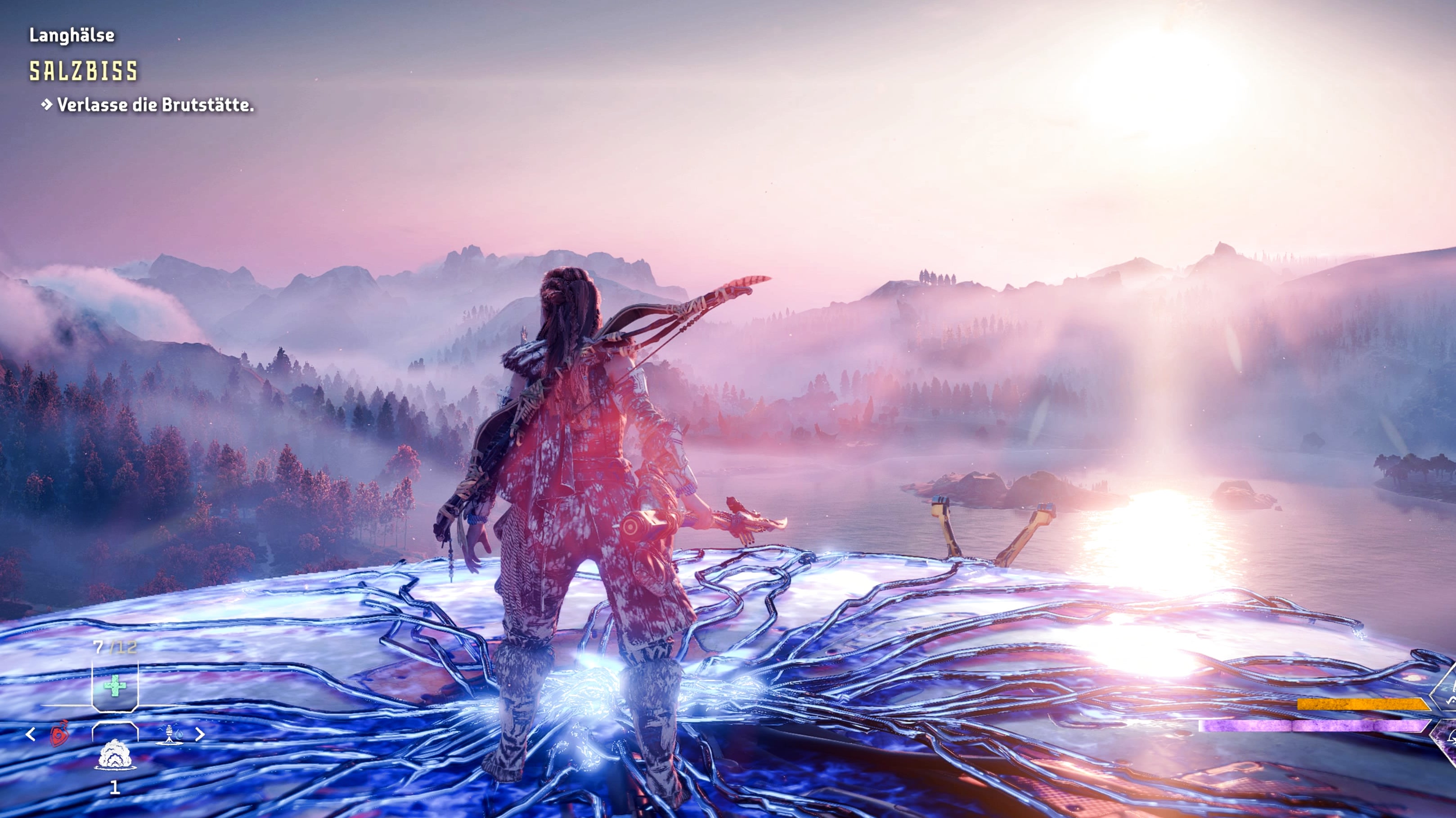 Horizon Forbidden West Langhals Zinnober Sande, Stillsande und