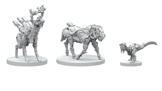 Horizon Zero Dawn: The Board Game miniatures