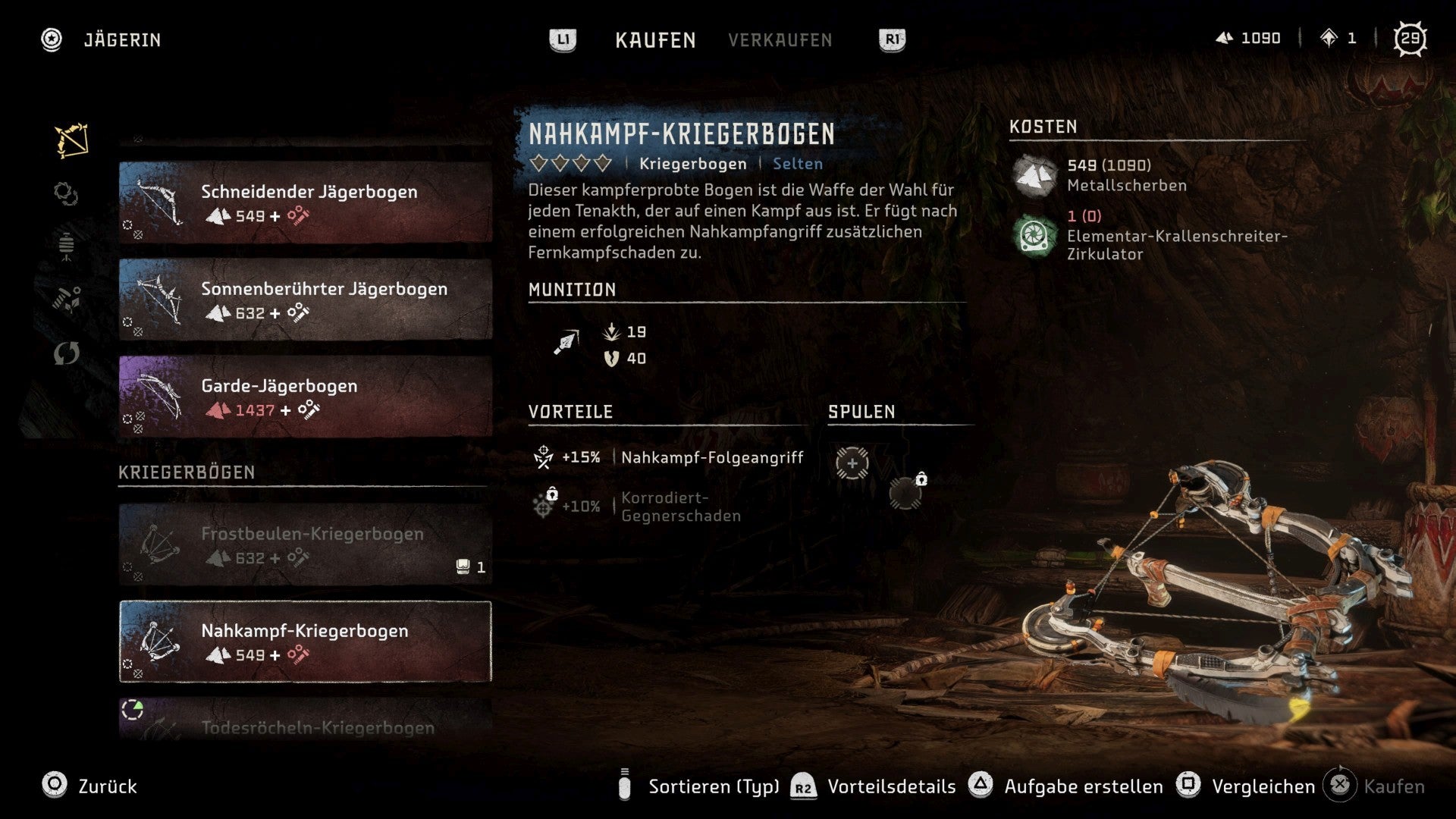 Horizon Forbidden West Spitzen Elementar Krallenschreiter Horizon: Forbidden West - Alle Waffen und wo ihr sie findet | Eurogamer.de