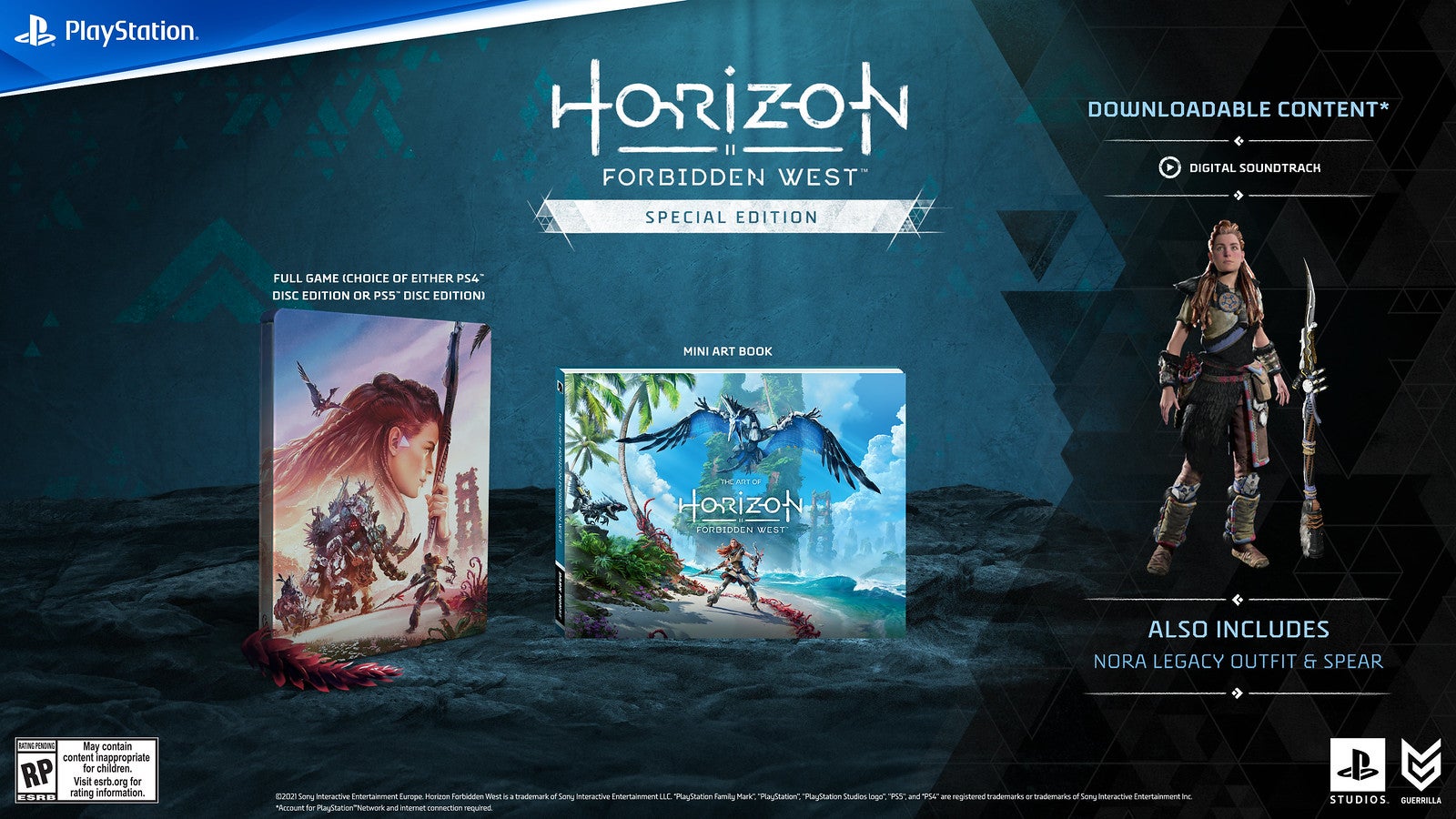 Horizon Forbidden West Collector's and Digital Deluxe Editions