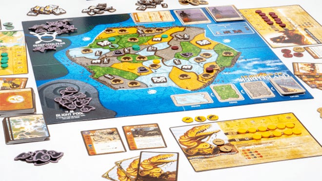 Horizons of Spirit Island layout image.