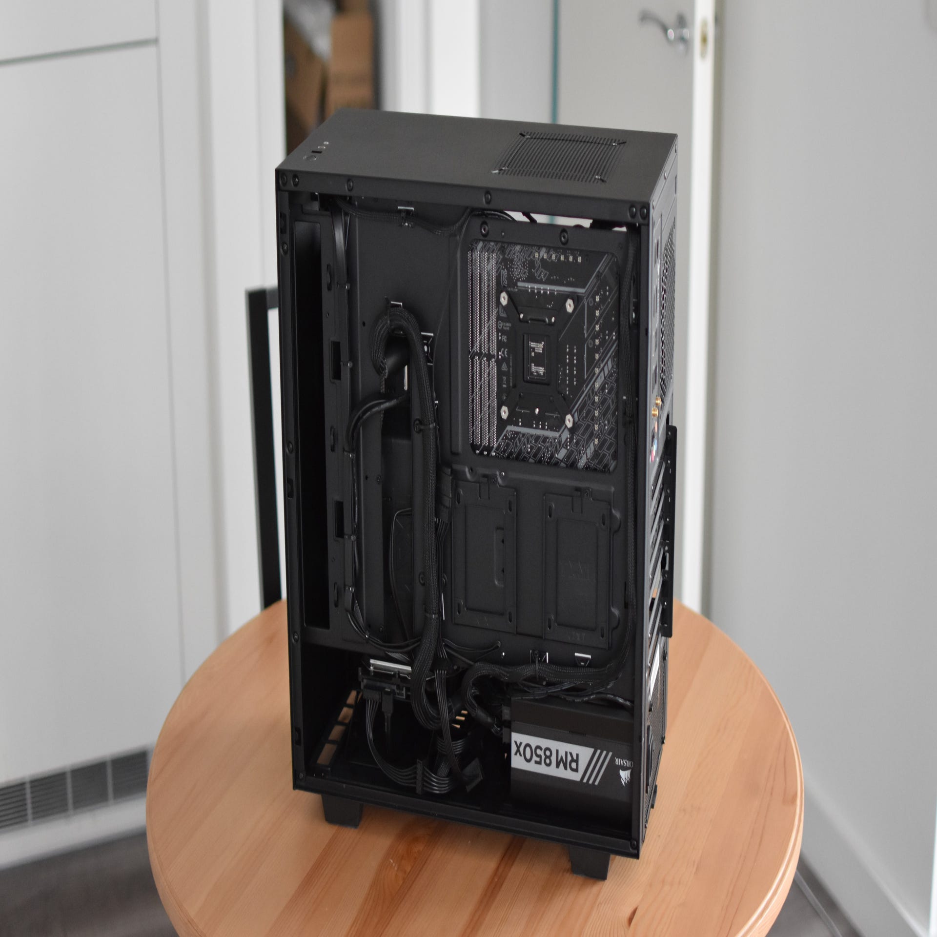 inside computer case