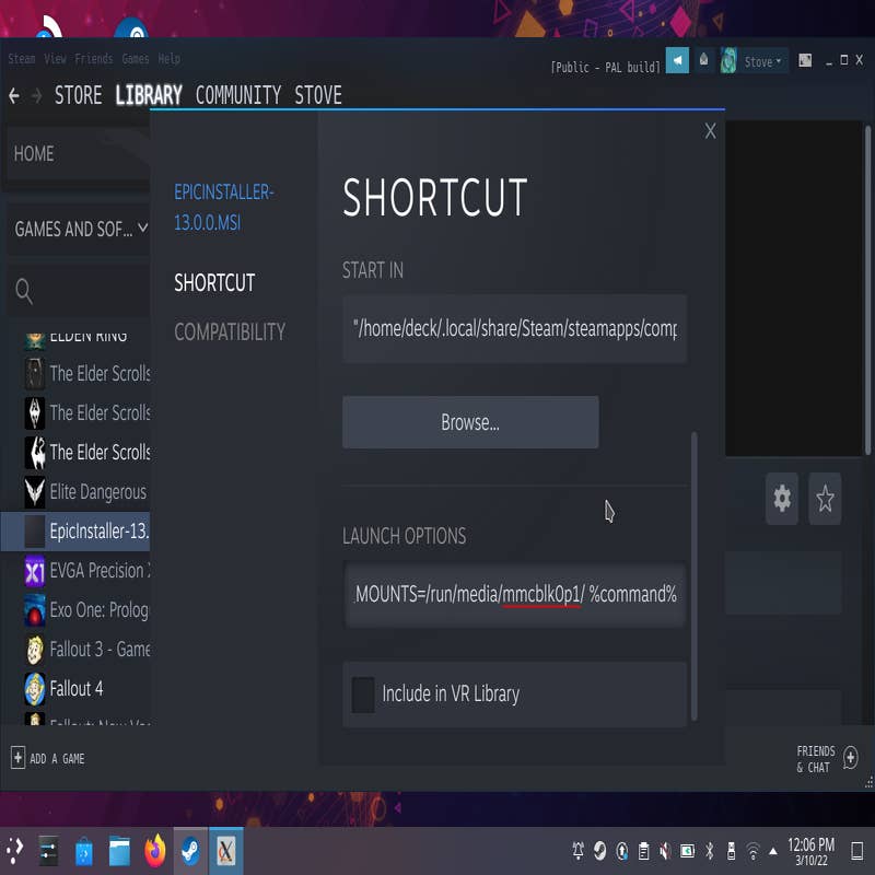 How to Install Epic Games Launcher on Steam Deck