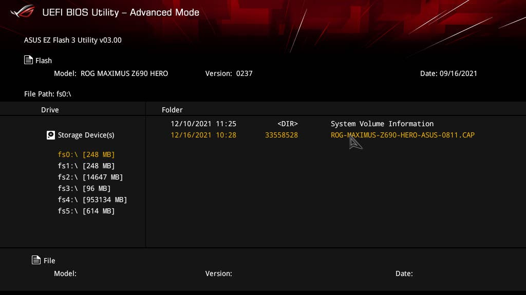 B450 f gaming bios 2025 update