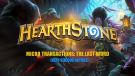 Micro transactions in Hearthstone: the last word