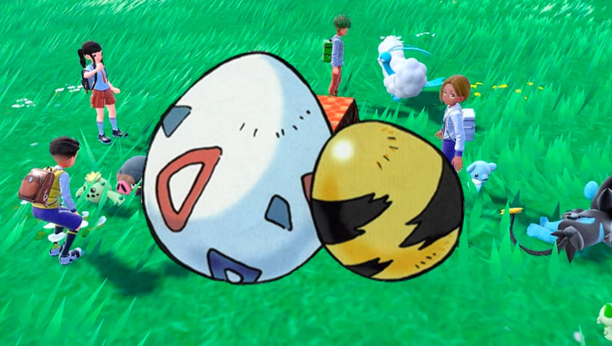 Huevos en Pokémon Escarlata y Púrpura - cómo criar a los Pokémon, obtener  huevos y conseguir Pokémon shiny