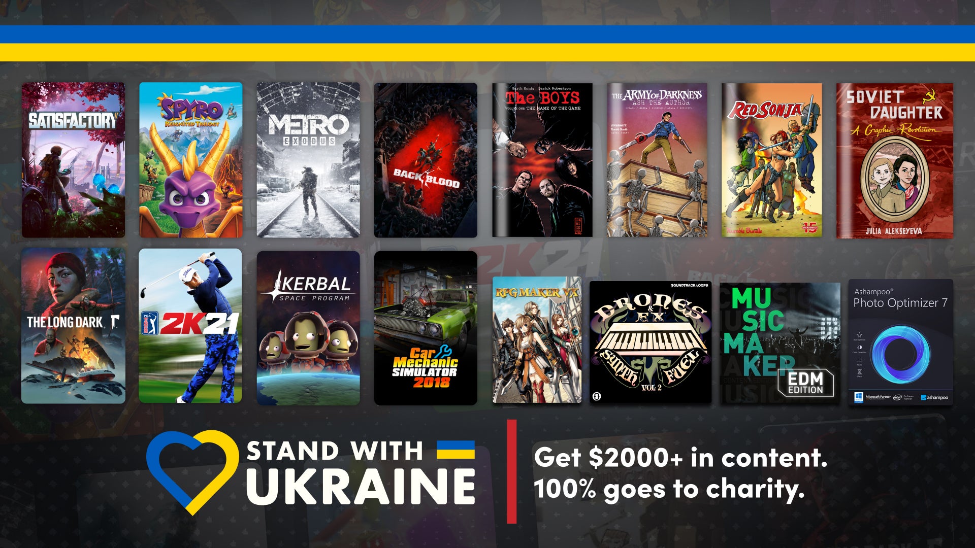 Humble bundle 2022. Ukrainian indie games Bundle. Stand with Ukraine перевод. Purchase Stand with Ukraine Bundle. Stand with Ukraine poster.