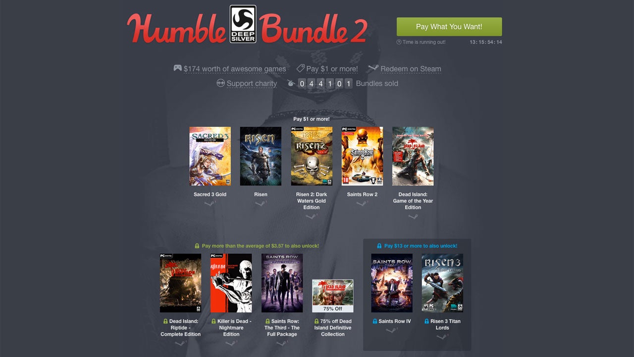 Saints Row and Dead Island feature in Deep Silver s new Humble