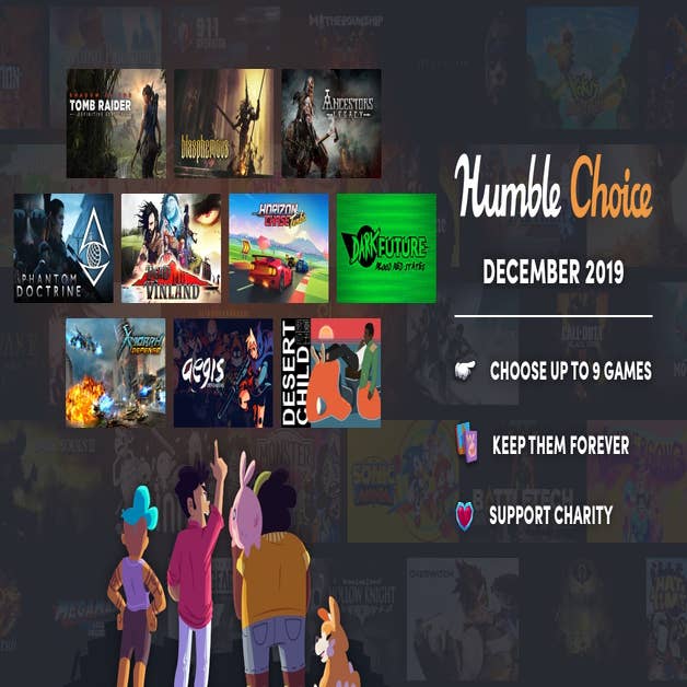 Humble Choice - Monthly Bundle December 2020 - Epic Bundle