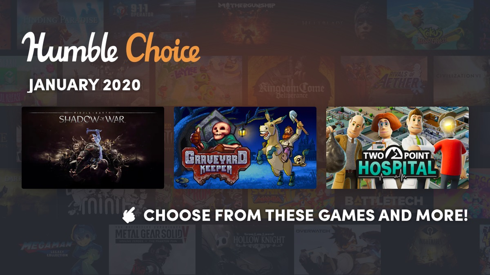 Humble Bundle: 3 days left to save on 3 months of Humble Choice ⌛