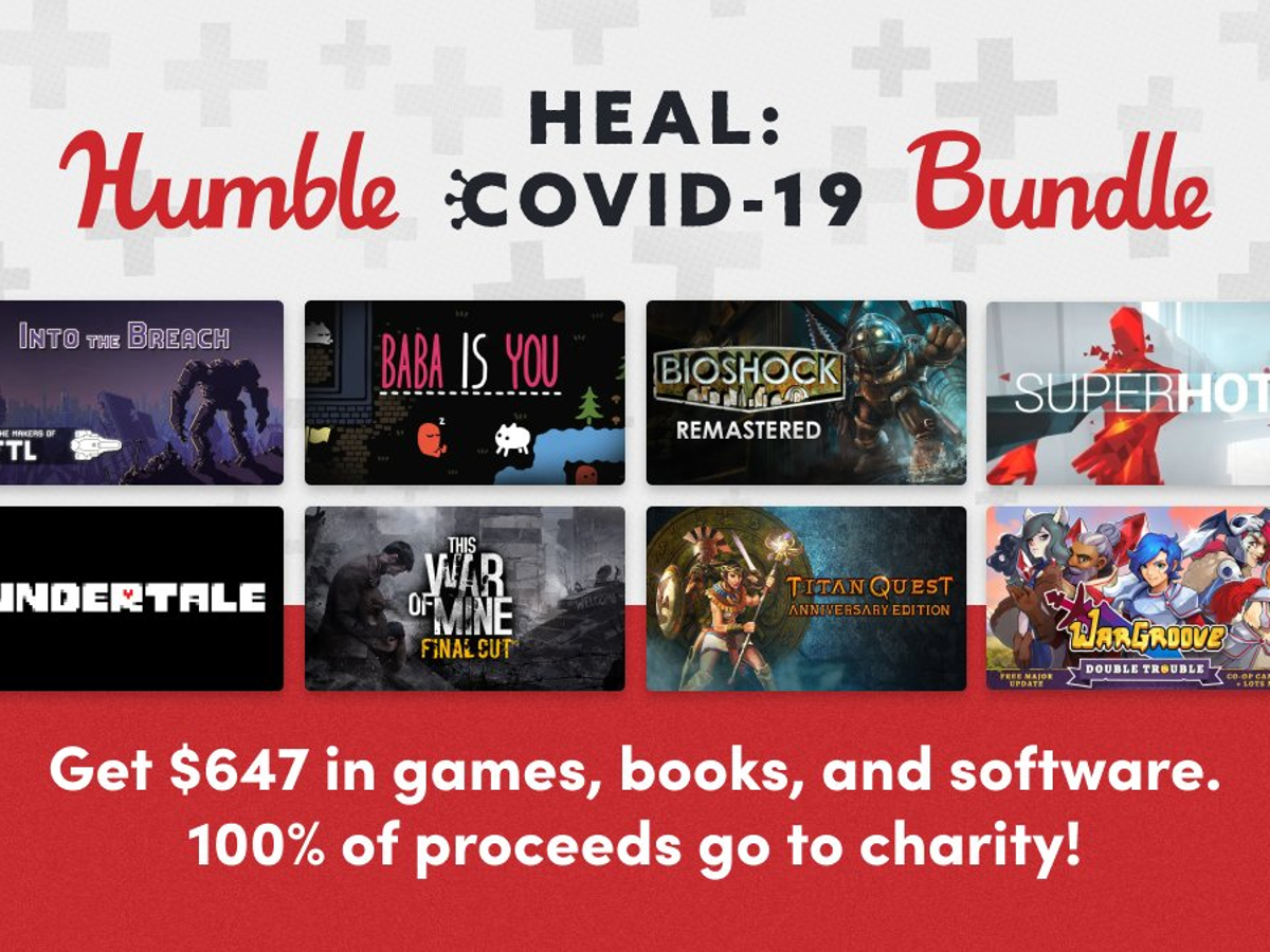 Humble launches the Heal Covid 19 Bundle to raise funds for charities  tackling the pandemic