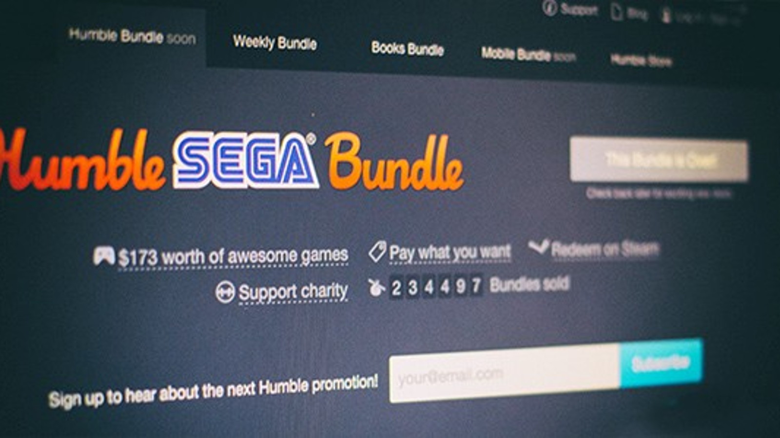 Humble Bundle  game bundles, book bundles, software bundles, and more