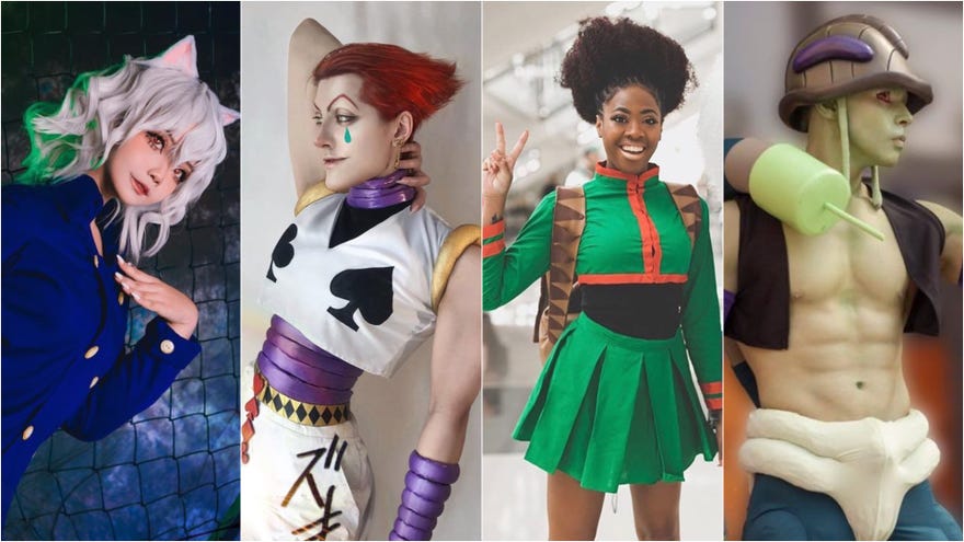 Left to right: Yukaoni_, Villain Lady, Tatted Poodle, Goukicosplay. Photos Courtesy Instagram.