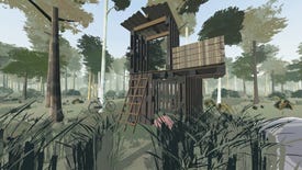 Build a base in the woods in Sokpop's Huts
