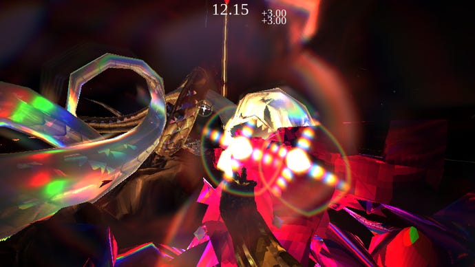 Gleaming skeletal snakes in a Hyper Demon screenshot.