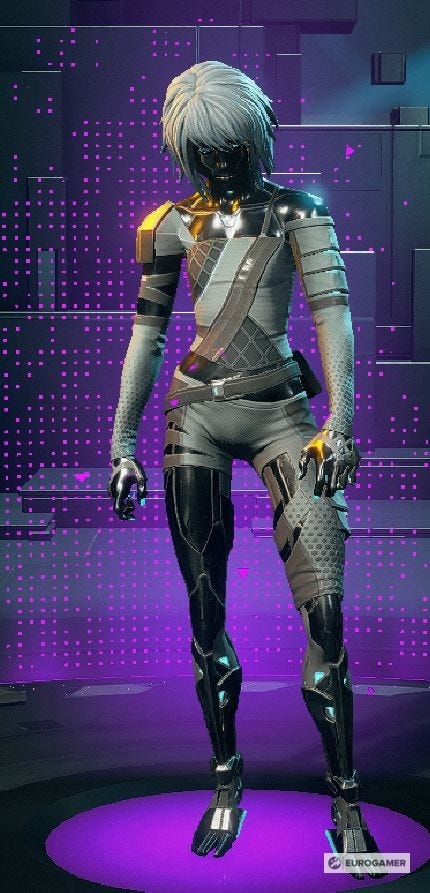 Hyper Scape Season 1 Battle Pass champion skins, including Nahri ...