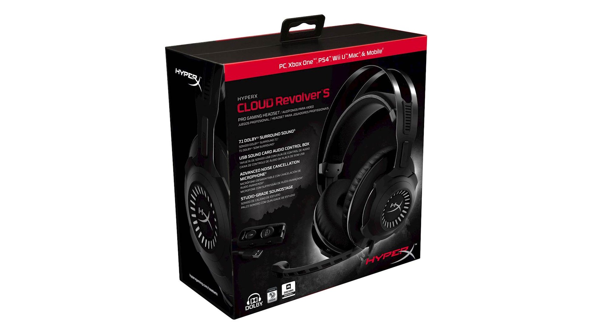 Hyperx cloud revolver s best sale sound card