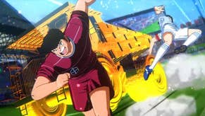 I don't know anything about Captain Tsubasa, but just kicking a ball in his new game looks awesome