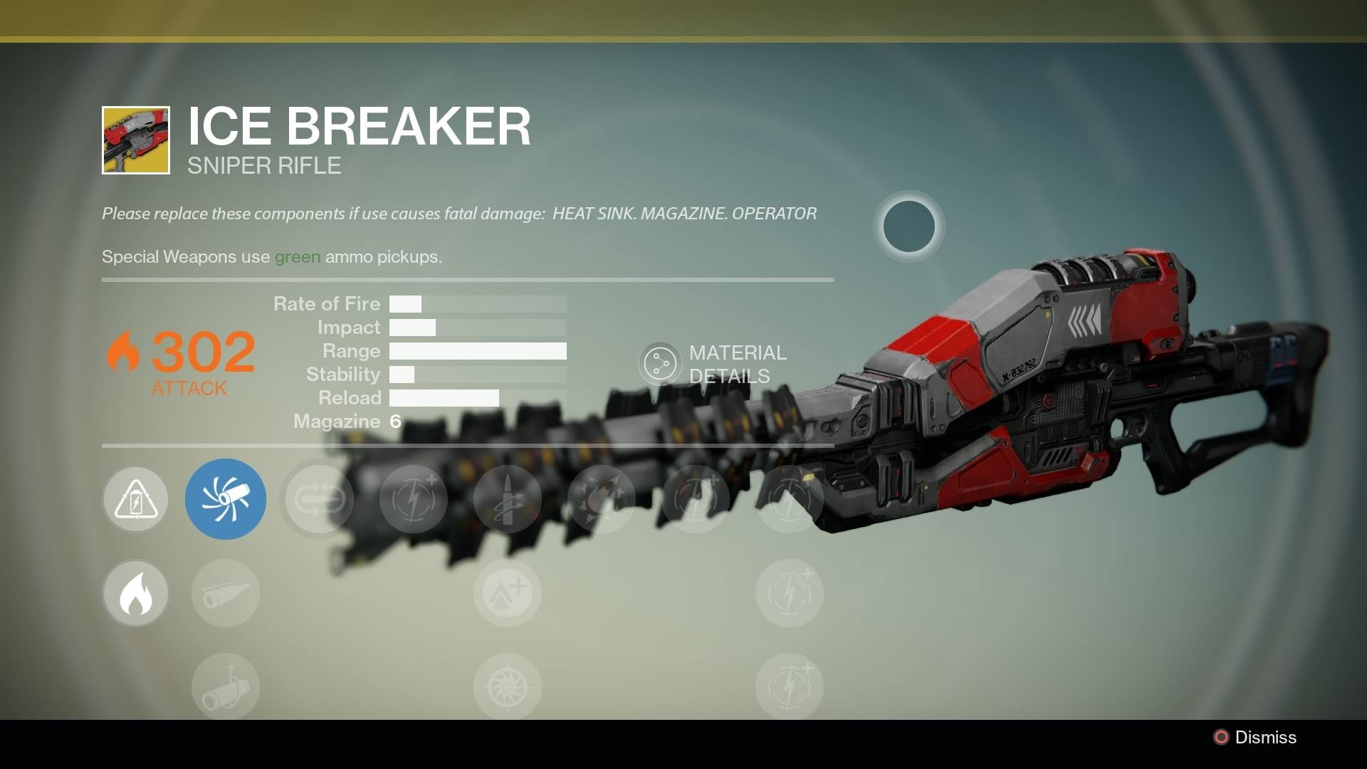 Icebreaker Sniper Destiny