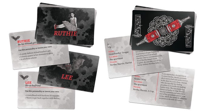 Cards for If I Were a Lich Man RPG.