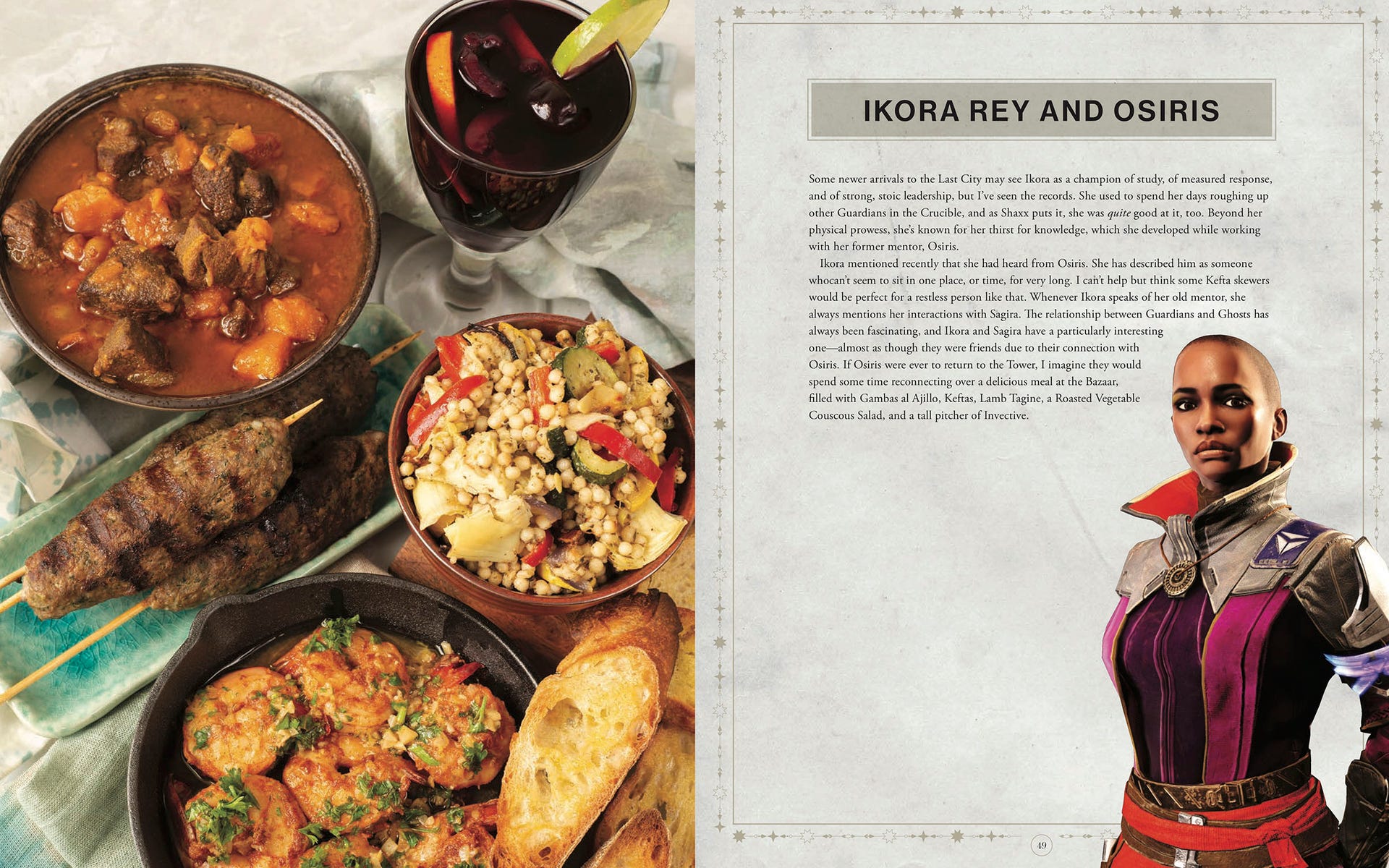 Destiny Cooking Destiny's official cookbook launches in two weeks | Eurogamer.net