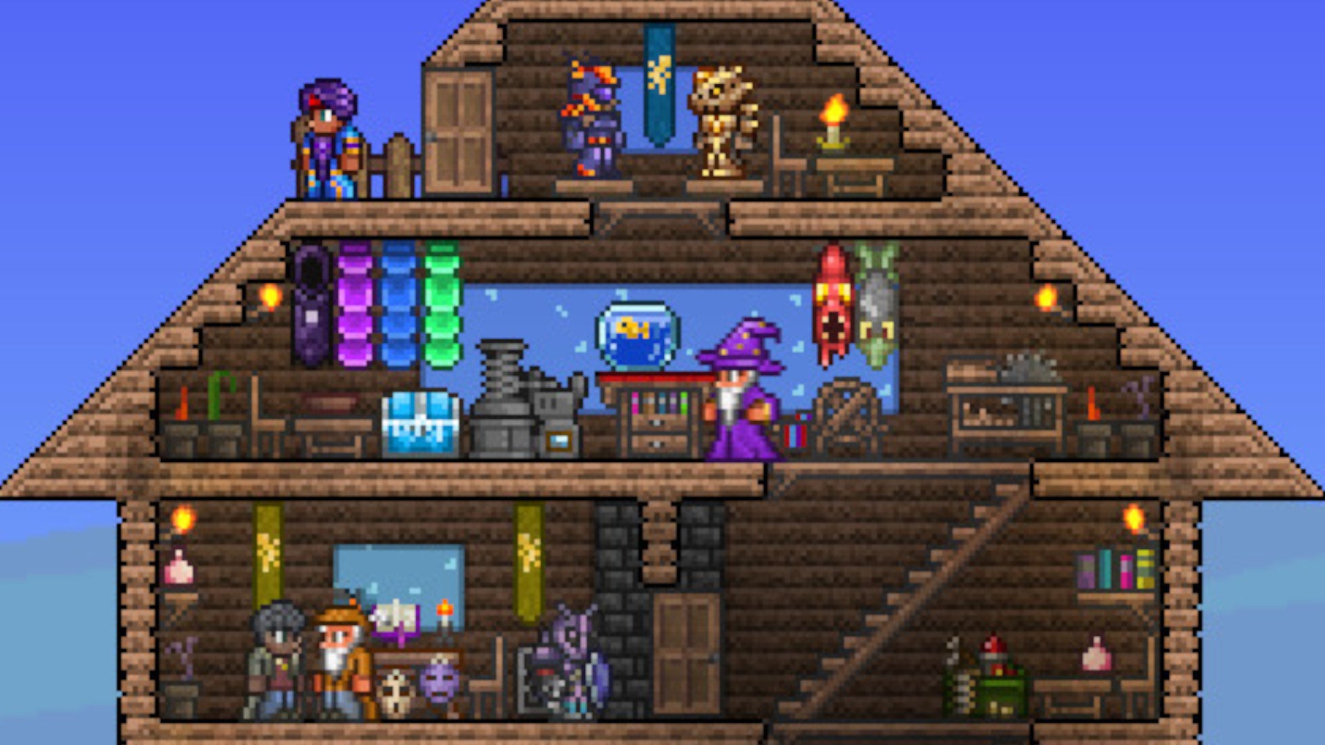 Terraria record storico! E' il primo gioco a superare un milione di