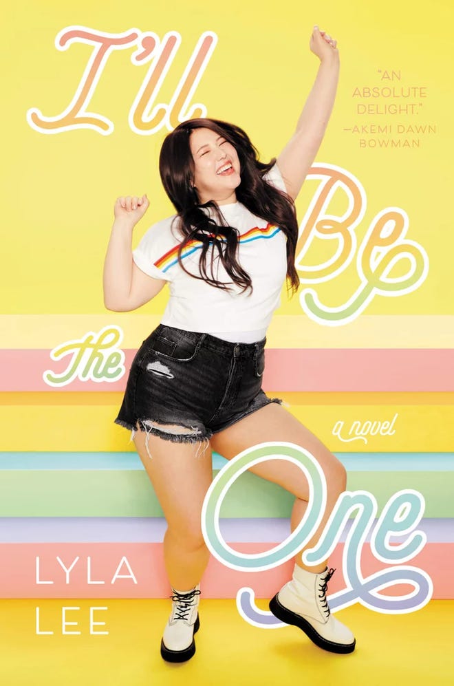 Yellow cover of I'll be the One featuring an image of a girl dancing