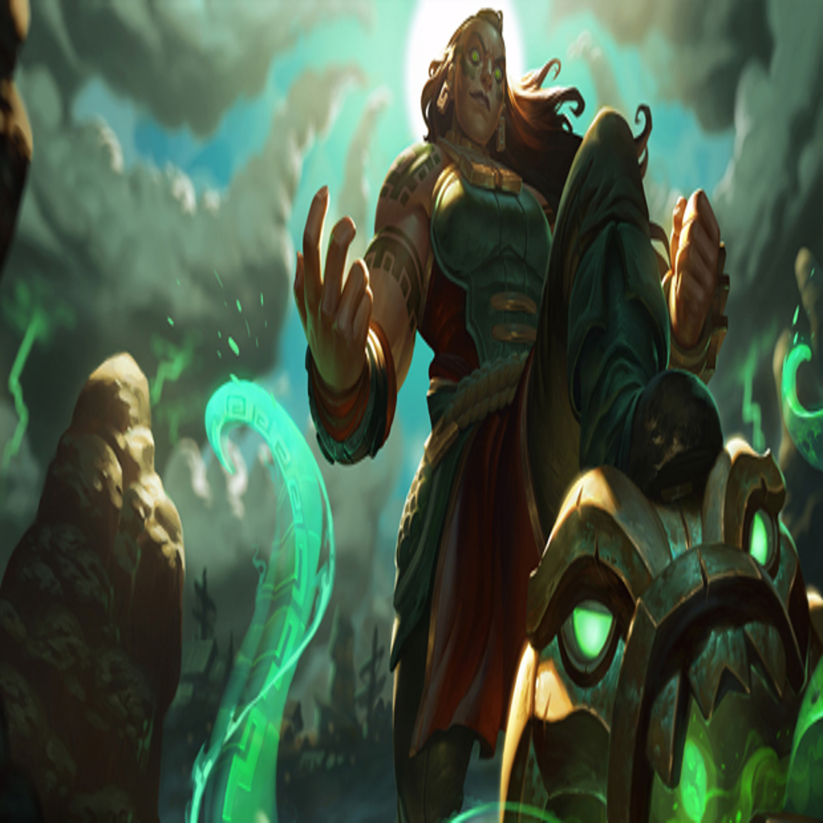 New League of Legends Champion revealed: Illaoi, the Kraken Priestess
