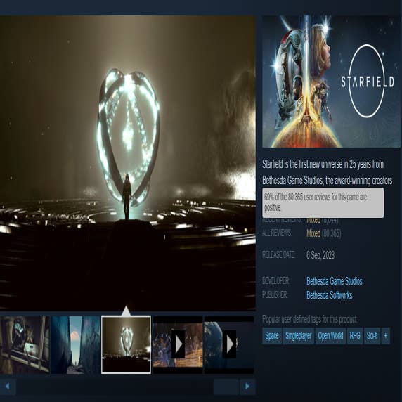 Bethesda are individually rebutting Starfield Steam reviewers