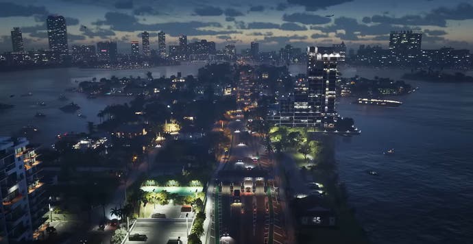Vice City at night, GTA 6