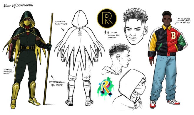 Robin character design