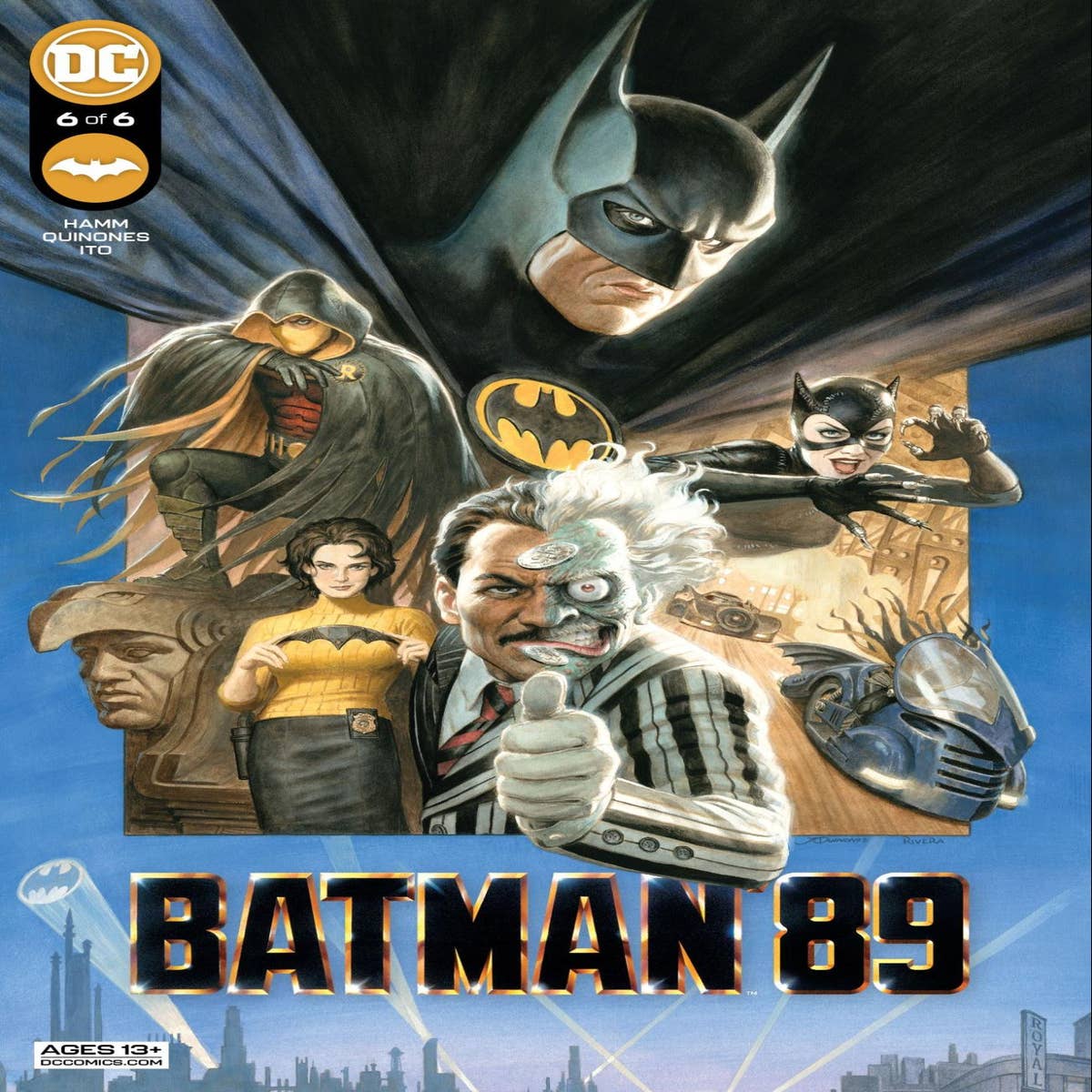 Batman '89 creators unpack their return to the world of Keaton's Dark  Knight | Popverse