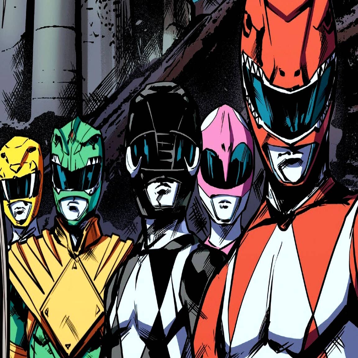 Graphic Novel Series Features Mighty Morphin Power Rangers in All