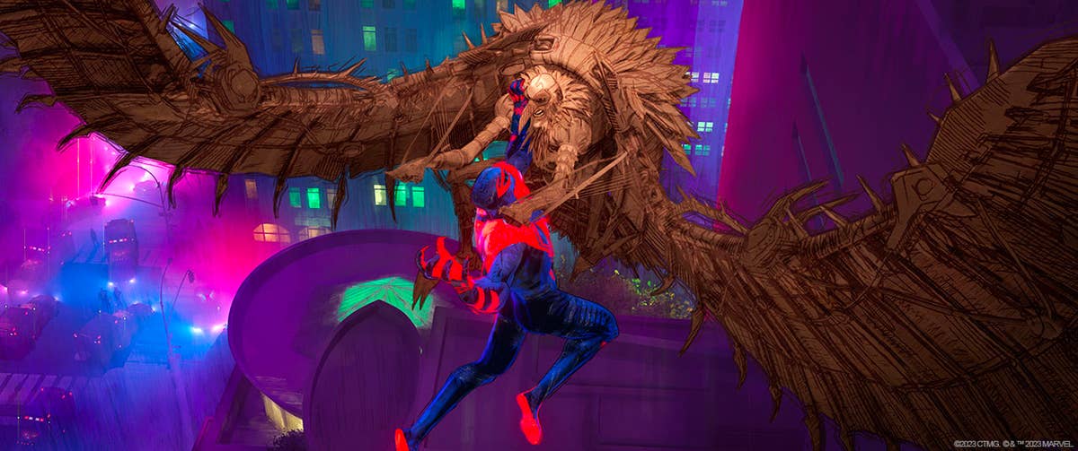 Spider man into discount the spider verse villains