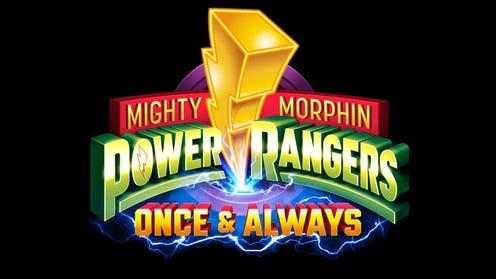 Logo for Mighty Morphin Power Rangers Once and Always