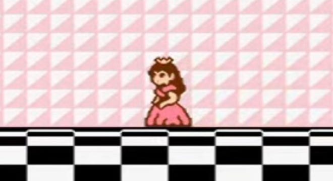 Image of Peach in Super Mario Bros 3