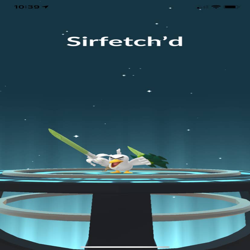 Pokémon Go adds new evolution mechanic for leek-wielding Sirfetch