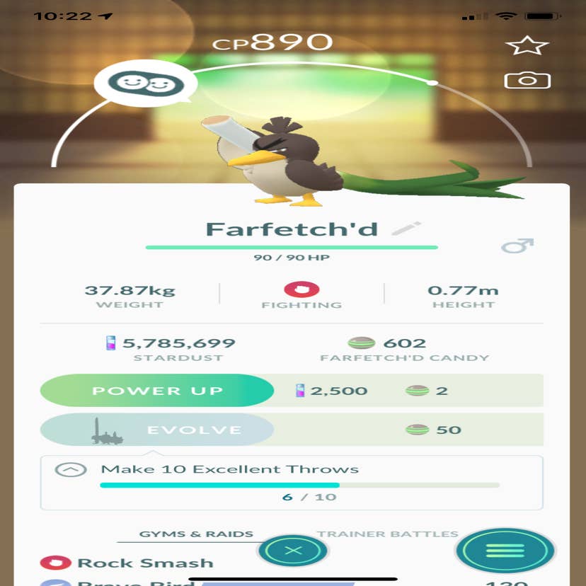 Can someone tell me why my farfetched are different? : r/pokemongo